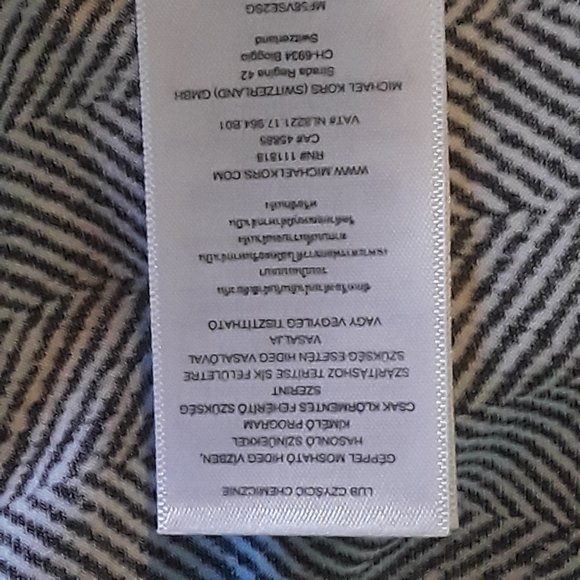 Michael Kors Herringbone Pattern Dress - Picture 8 of 8